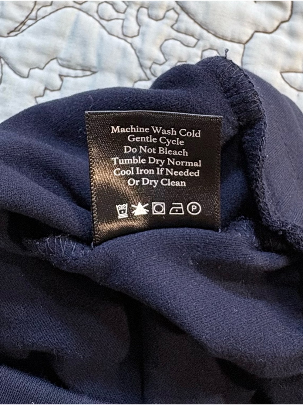 ☀️Cozy Earth Brushed Bamboo Jogger Pants Navy Blue Lounge Athleisure Sz M🧡 - Picture 10 of 11